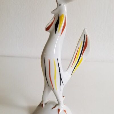 Hollohaza Rooster Figurine
